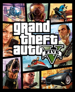 Grand Theft Auto V cover artwork